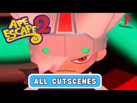 Ape Escape 2 |All Cutscenes HD