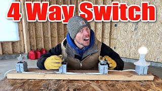 How to wire a 4 Way switch
