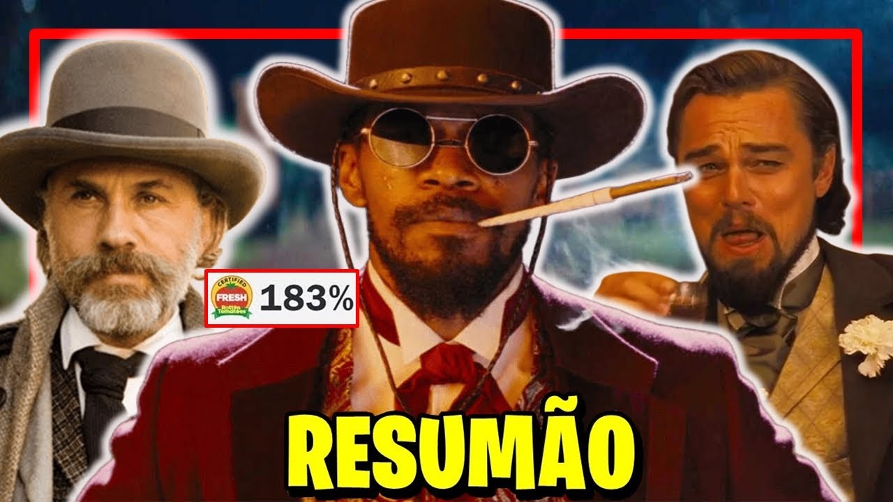 "Django Livre" É ABSOLUT CINEMA! : A História em 1 Vídeo!