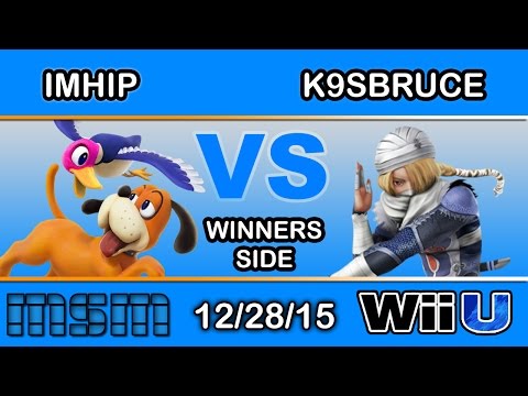 MSM 30 - ImHip (Duck Hunt) Vs. DP | K9sBruce (Sheik) Winners Side - Smash Wii U