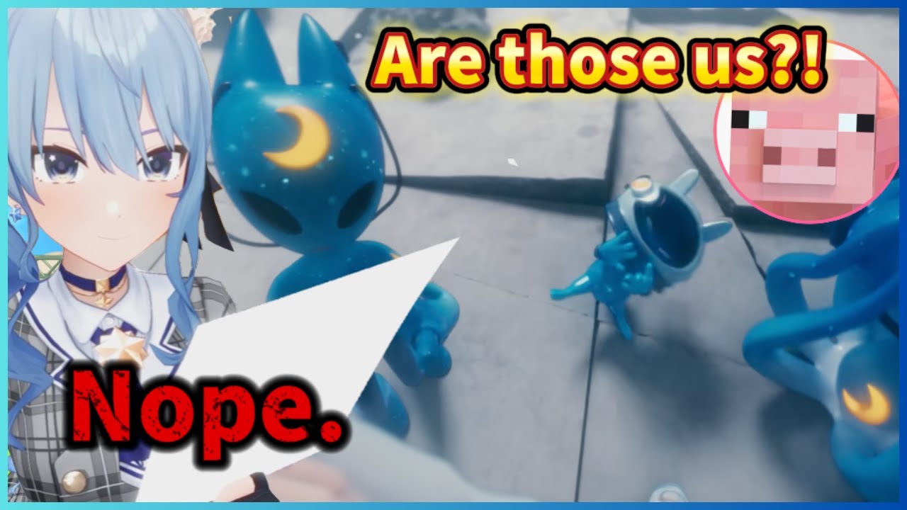 Hoshiyomi Finally Gets a Form… as an Alien?【Hololive | Eng Sub】