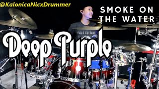 Download lagu Deep Purple ~ Smoke On The Water // Drum cover by Kalonica Nicx mp3