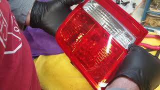 Audi A8 D3 (4E) Tail Light Water Moisture Leak Repair