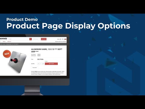 Product Page Display Options - From Simple to Complex