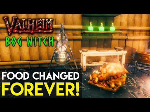 Valheim Bog Witch Update: Food CHANGED FOREVER!