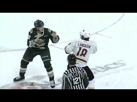 Caden Zaplitny vs Colton Langkow