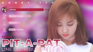 TWICE (트와이스) - PIT-A-PAT | Line Distribution