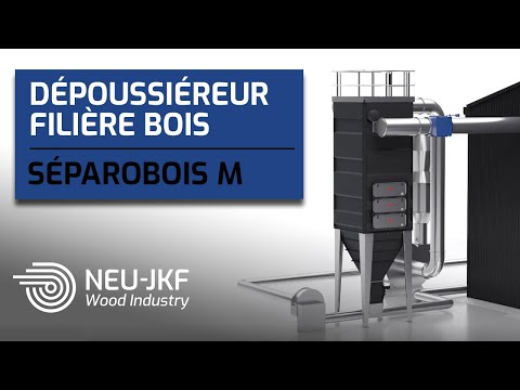 Dépoussiéreur à manches verticales ou à poches filtrantes horizontales - Separobois® M/ P_5