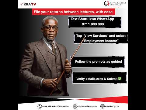 How to File KRA Tax Returns for Lecturers with Multiple Employers in Kenya
