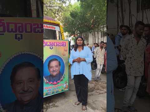 swathinaidu at Chandra mohan house #swathinaidu#chandramohan #youtubeshorts #shorts