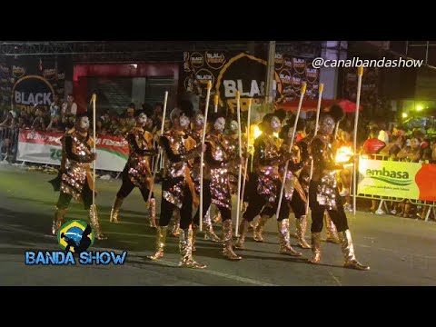 Coreográfico da Banda Marcial Nova Geração na Final do Campeonato Baiano 2024