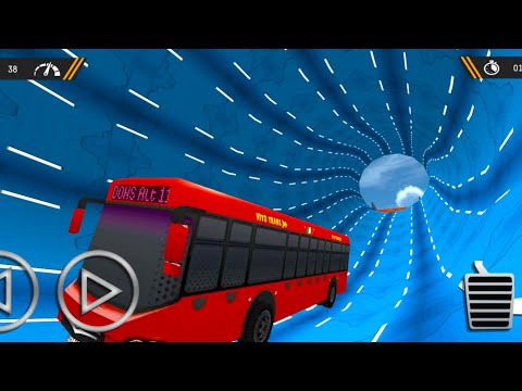 Impossible Bus Stunt Driving 2022 - Mega Ramp Racing Driving Simulator - Android @kingGamesTrending