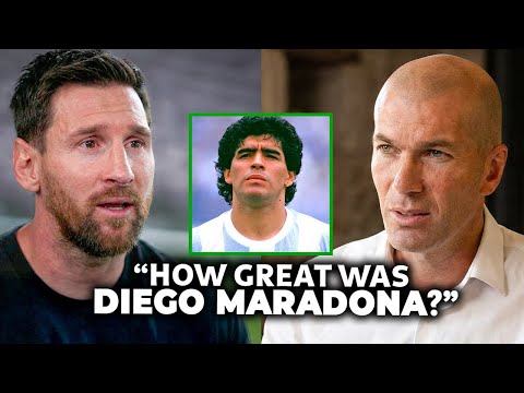Wenn Legenden über Diego Maradona sprechen