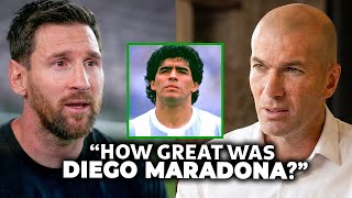 When Legends Speak About Diego Maradona