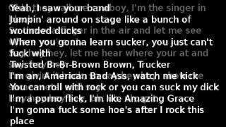 Kid Rock-American Bad Ass(lyrics)