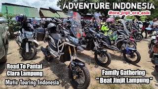 Download lagu FAMILY GATHERING BEAT JINJIT Matic adventure Touring LAMPUNG PANTAI CLARA mp3