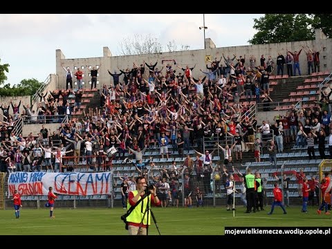 Odra Opole w I lidze (radość piłkarzy i kibiców)