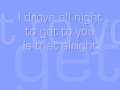 Celine Dion - I Drove All Night (Lyrics) 