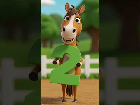 Numbers Song - Learn Numbers 1 to 10 with Farm Animals | Back to School Counting Fun 1 to 10