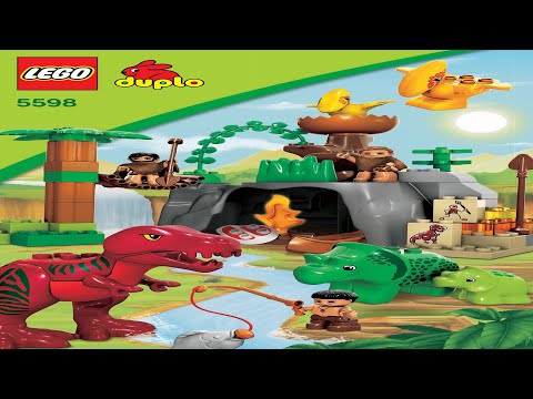 LEGO instructions - DUPLO - Dino - 5598 - Dino Valley