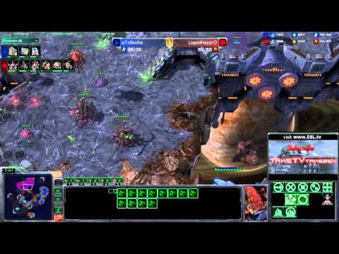 Starcraft II G153 aTnSocke(P) vs LiquidHayprO(Z) Scrap Station Loserbracket