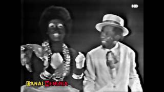 Grande Otelo e Virgínia Lane em "Boneca de Piche" (1973) - Tv Globo
