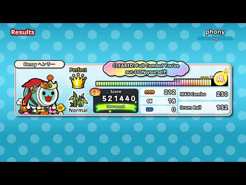 Taiko Pop Tap - phony, tsumiki feat. KAFU - Henry ヘンリー