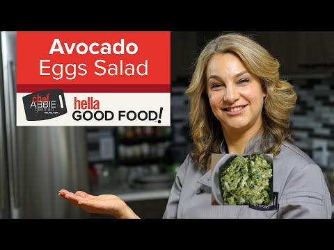 No Mayo Avocado Egg Salad / Toast - Protein packed Breakfast Ideas