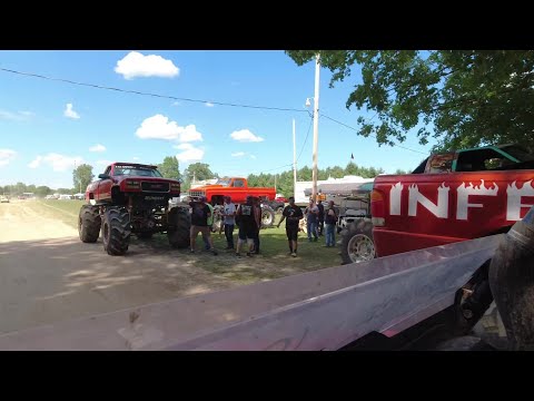 Michigan Trucks Gone Wild 2022 VIP Day 1 Monday Ride Around Mud Jam