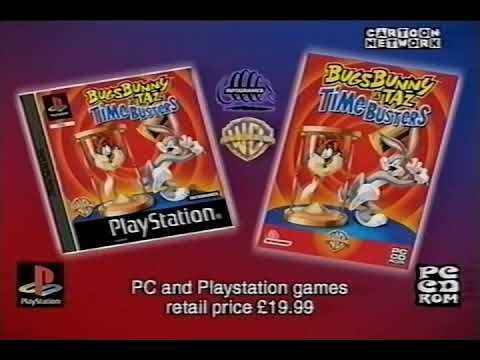 Bugs Bunny and Taz: Time Busters, multiplatform (Infogrames, 2000) UK TV ad
