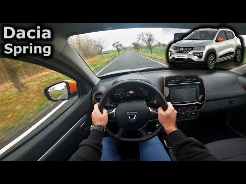 2021 Dacia Spring (electric car) | POV test drive