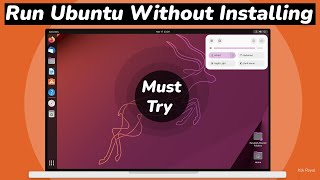 RUN Ubuntu 22.04 From USB Drive With Persistence  Storage