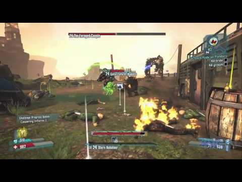 Borderlands 2 - Mad Moxxi and the Wedding Day Massacre Boss Fight Commentary