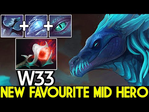 W33 [Winter Wyvern] New Favourite Mid Hero First Item Orchid Dota 2