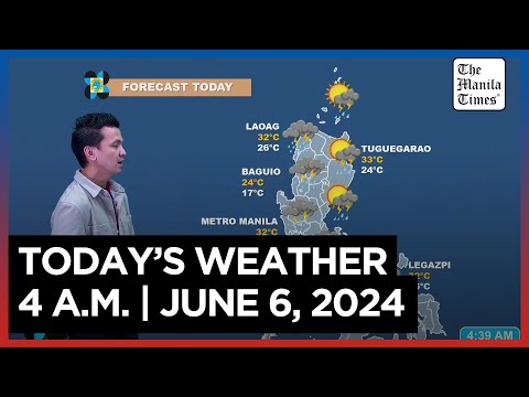Today's Weather, 4 A.M. June 6, 2024