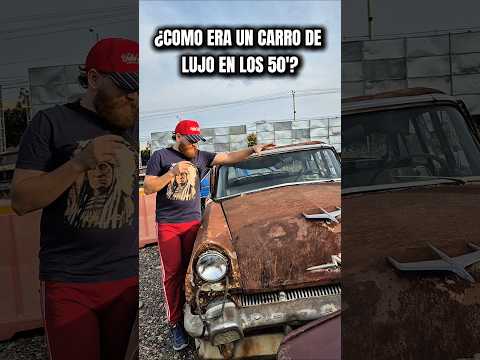 ¿Como era un CARRO de LUJO en los 50'? #nortedesantander #cucuta