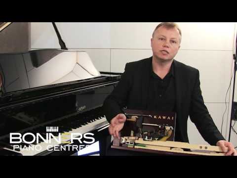 Kawai Novus NV10 Hybrid Piano Keyboard Action Explained Video