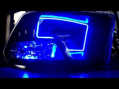 New Style Halo: 2009-2012 Dodge Ram ORACLE Square Rings- by Advanced Automtoive Concepts