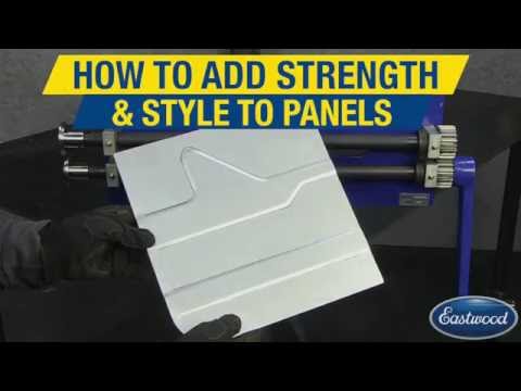 How To Use a Bead Roller For Custom Panels - Sheet Metal Fabrication - Eastwood