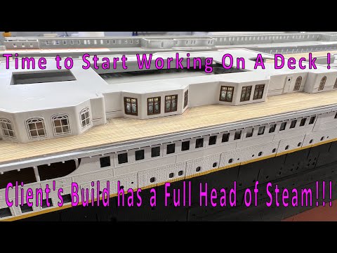 1:200 RMS Titanic Build Video 19