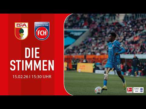 Reactions after the game against Augsburg