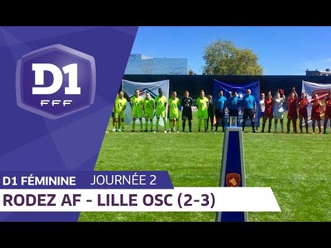 J2 : Rodez AF -  Lille OSC (2-3) / D1 Féminine