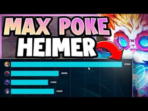 CARRYING SHOULD NEVER BE THIS EASY! SEASON 11 MAX POKE HEIMER IS 100% DUMB! - League of Legends