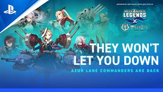 PlayStation World of Warships: Legends – Azur Lane Commanders are Back | PS5, PS4 anuncio
