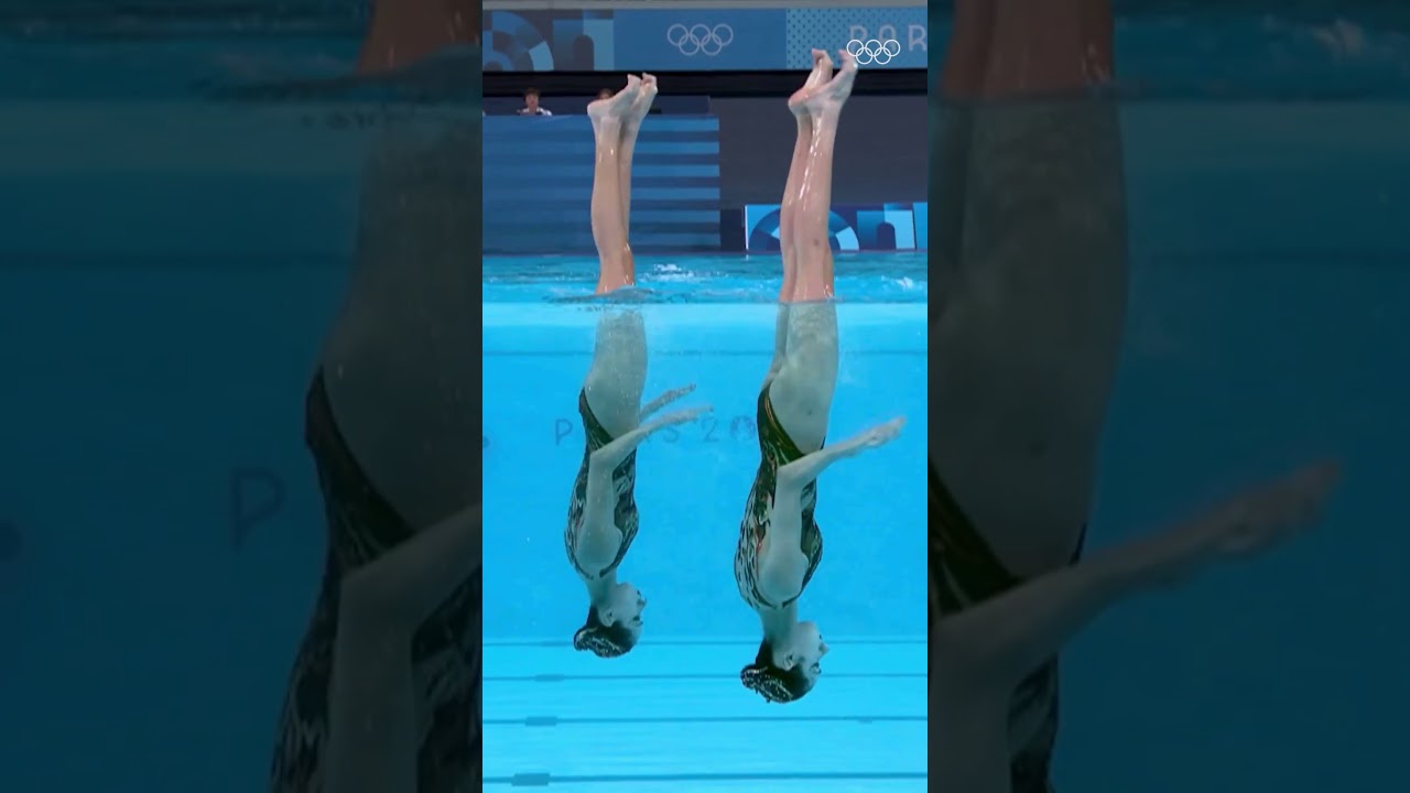 Video thumbnail for Imagine winning Olympic gold with your twin sister! 🥹🥇🥇