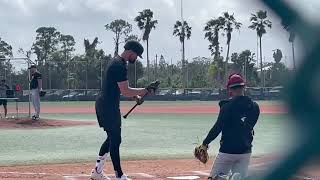 David Bednar vs. Bryan Reynolds! Live Batting Practice with Pirates! (2025 MLB Spring Training)