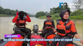 Hari Ketiga! Pencarian Bocah 5 Tahun Terseret Arus Sungai Cisimeut Lebak Masih Nihil
