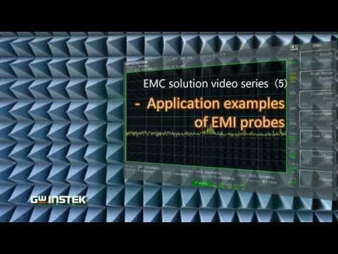 GW Instek - EMC Pretest Solution Video Series (5) - Application examples of EMI probes