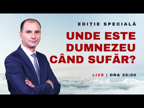 Unde este DUMNEZEU când SUFĂR? | LIVE | Editie Specială - Tiberiu Nica | SperanțaTV