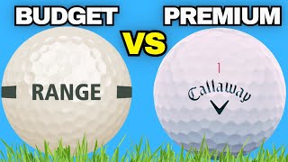 CUTTING OPEN Budget VS Premium Golf Balls - Any Difference? 🏌️♂️